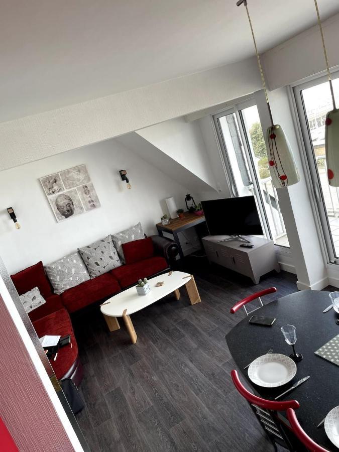 Quiberon Appartement Vue Mer - Acces Plage 外观 照片