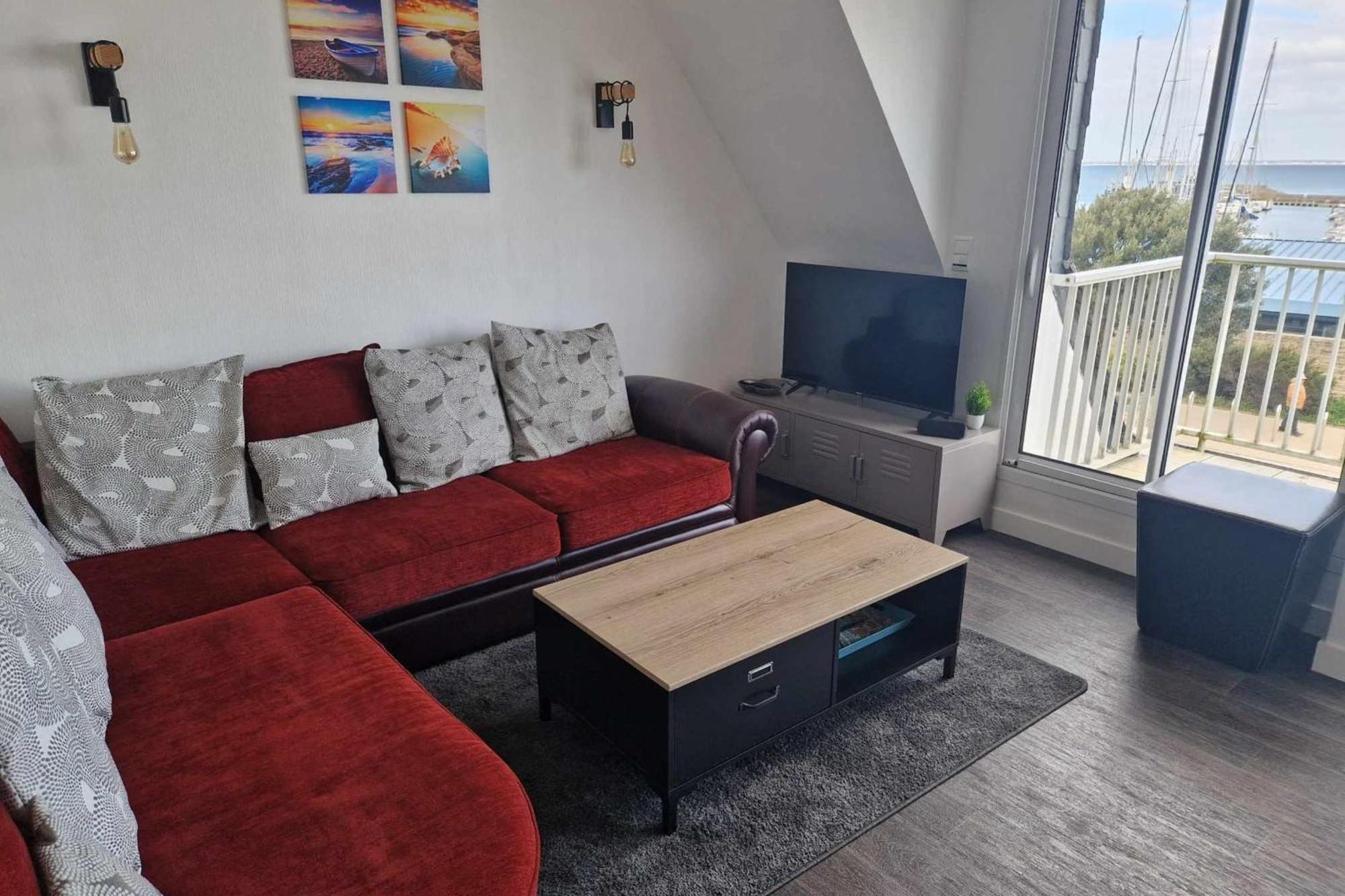 Quiberon Appartement Vue Mer - Acces Plage 外观 照片